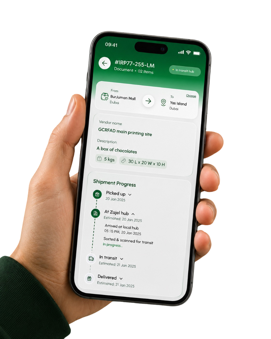 Track in real time