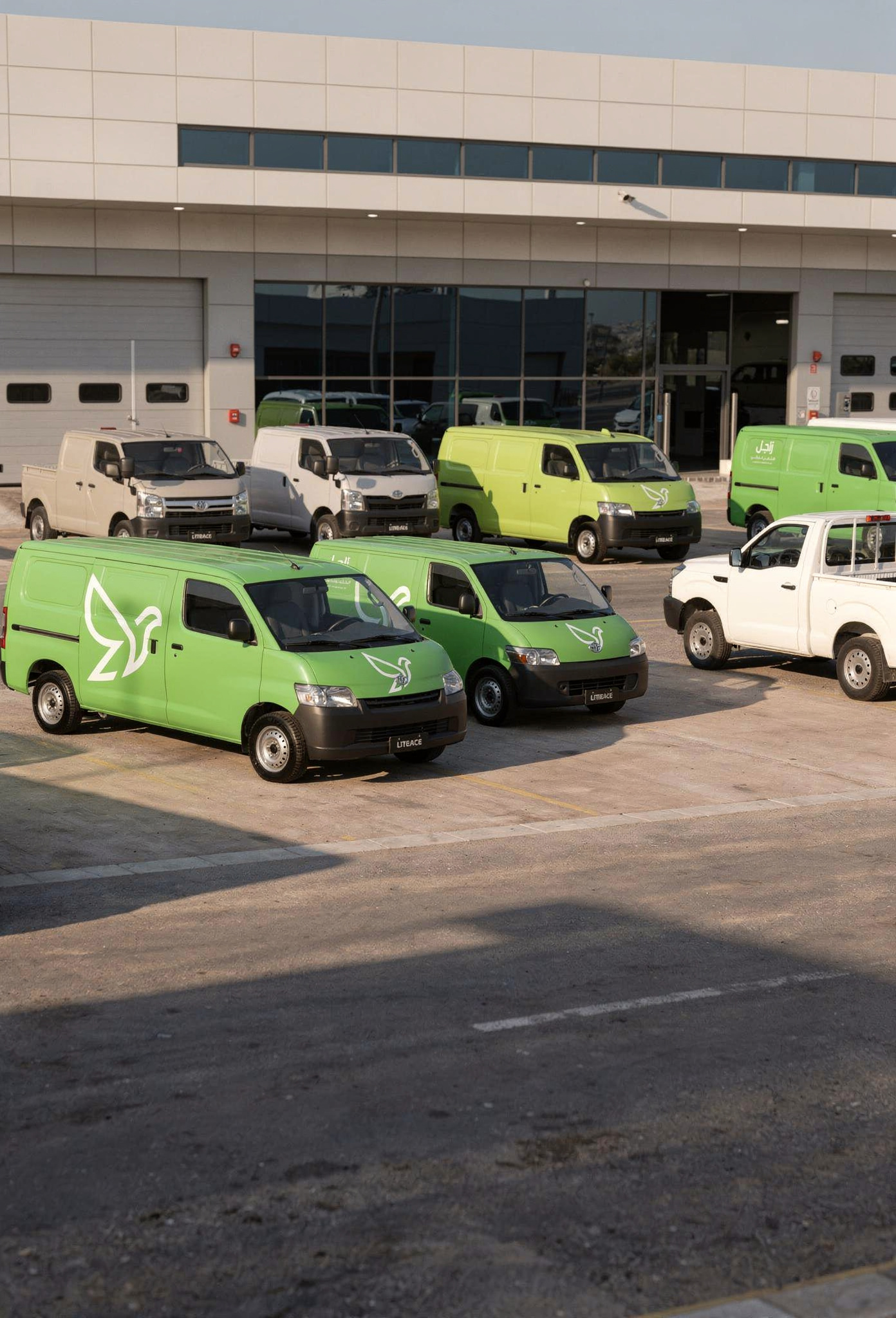 Zajel delivery fleet